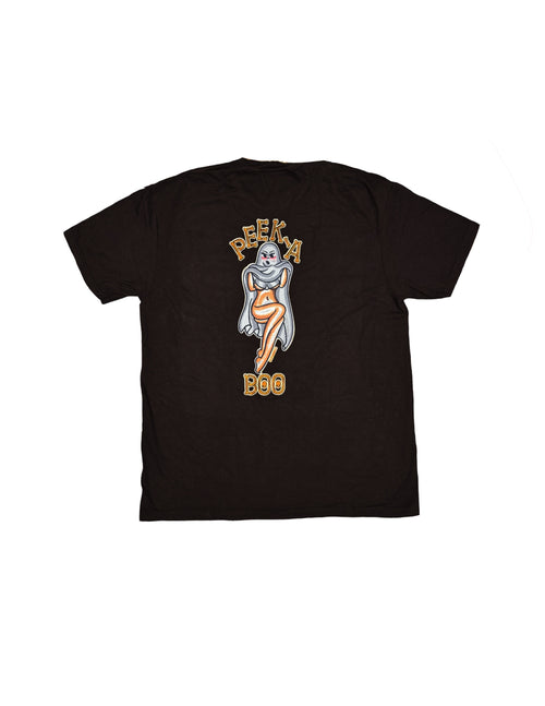 "Peek-a-Boobs" Tshirt - Black